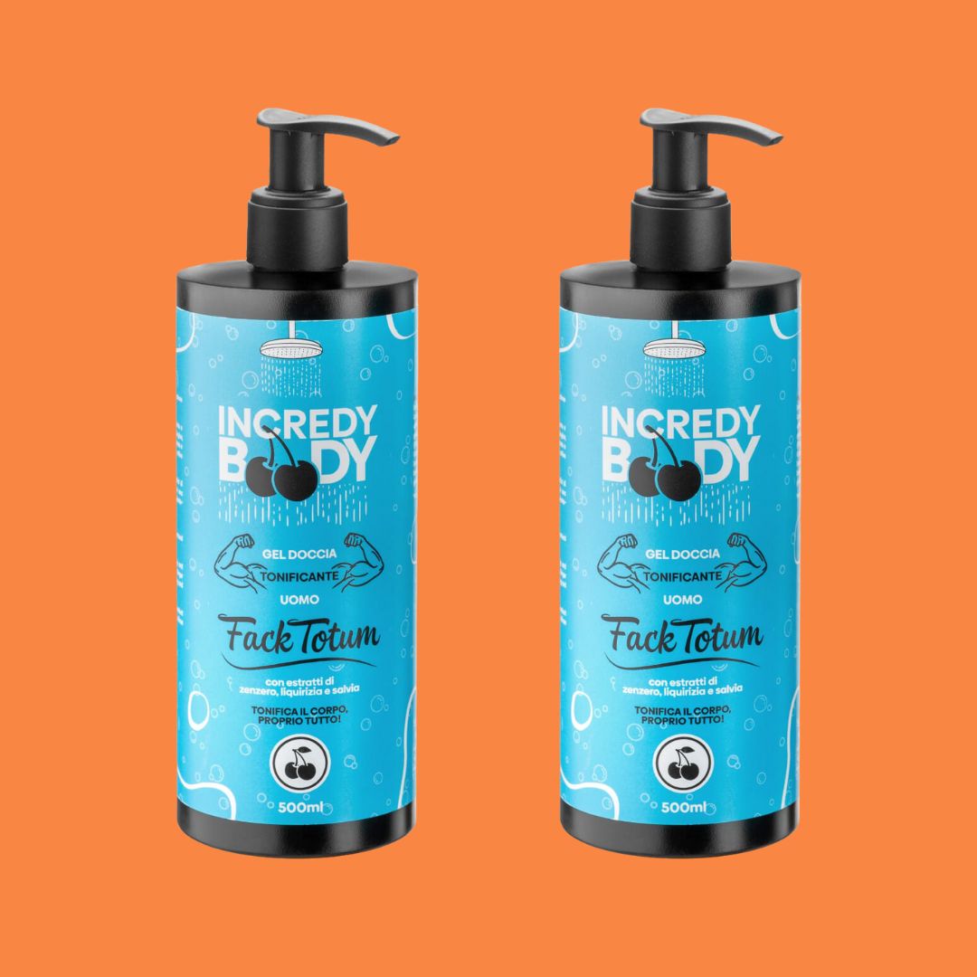 Fack Totum SET - 2 flaconi 500ml - GEL Doccia Uomo